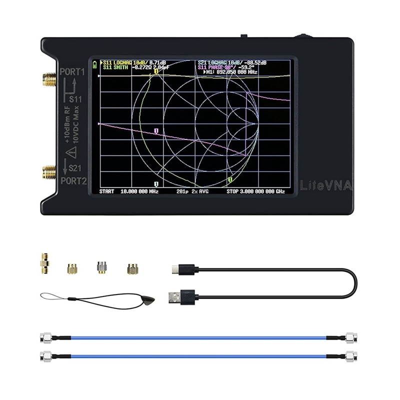 Litevna-64 VNA м 50Khz-6.3Ghz ޴  Ʈũ..